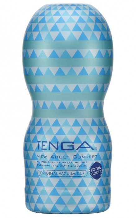 Мастурбатор с охлаждающей смазкой TENGA Original Vacuum Cup Extra Cool - Tenga - в Люберцах купить с доставкой
