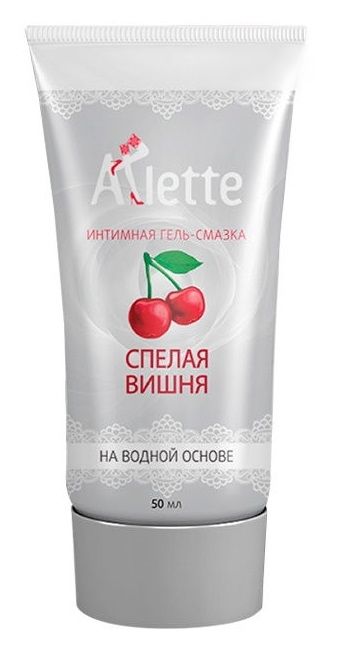 Интимная гель-смазка на водной основе Arlette  Спелая вишня  - 50 мл. - Arlette - купить с доставкой в Люберцах