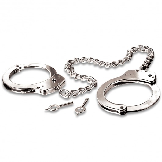 Металлические наручники Metal Leg Cuffs - Pipedream - купить с доставкой в Люберцах