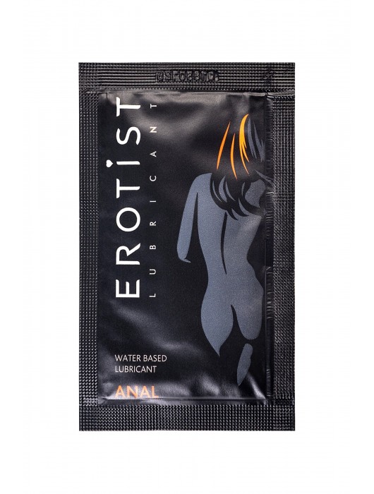 Пробник лубриканта на водной основе Erotist Anal - 4 мл. - Erotist Lubricants - купить с доставкой в Люберцах