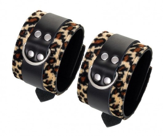 Наручники Anonymo с анималистическим принтом - ToyFa - купить с доставкой в Люберцах