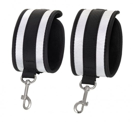 Серебристо-черные оковы Anonymo - ToyFa - купить с доставкой в Люберцах