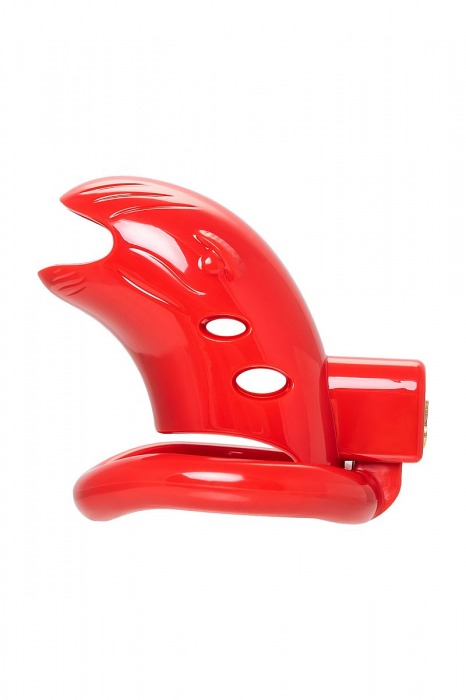 Красный мужской пояс верности из пластика - ToyFa - купить с доставкой в Люберцах