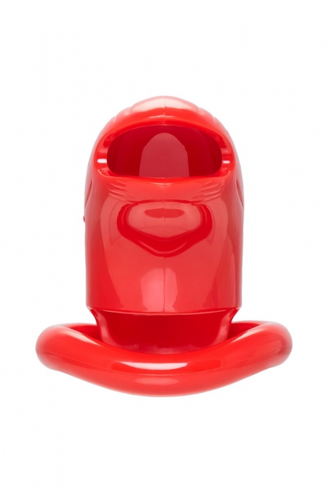 Красный мужской пояс верности из пластика - ToyFa - купить с доставкой в Люберцах