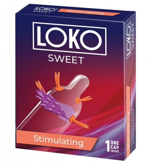 Стимулирующая насадка на пенис LOKO SWEET с возбуждающим эффектом - Sitabella - в Люберцах купить с доставкой