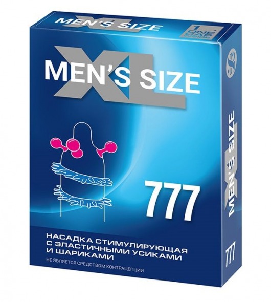 Стимулирующая насадка на пенис MEN SIZE 777 - Sitabella - в Люберцах купить с доставкой