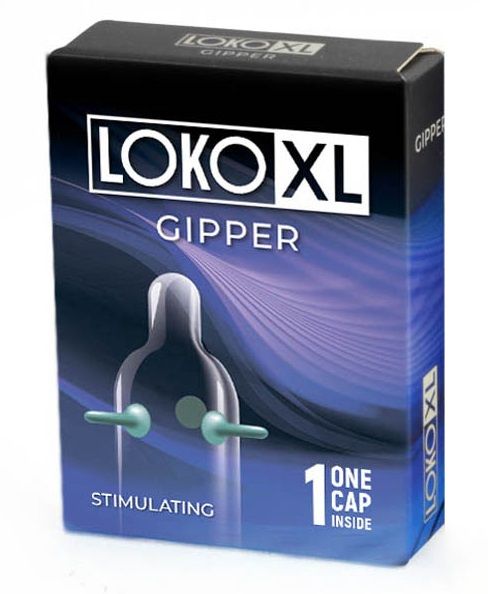 Стимулирующая насадка на пенис LOKO XL GIPPER - Sitabella - в Люберцах купить с доставкой
