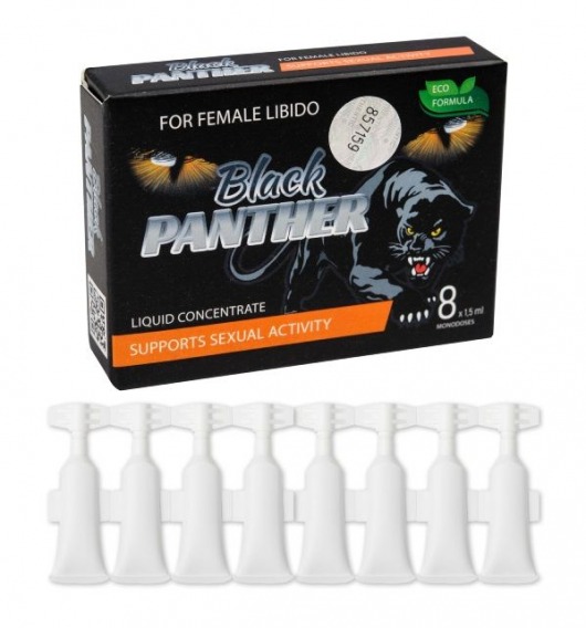 Пищевой концентрат для женщин BLACK PANTER - 8 монодоз (по 1,5 мл.) - Sitabella - купить с доставкой в Люберцах