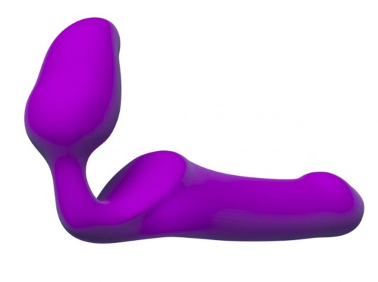 Лиловый безремневой страпон Queens M - Adrien Lastic - купить с доставкой в Люберцах