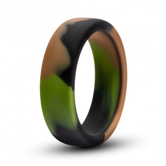 Эрекционное кольцо камуфляжной расцветки Silicone Camo Cock Ring - Blush Novelties - в Люберцах купить с доставкой