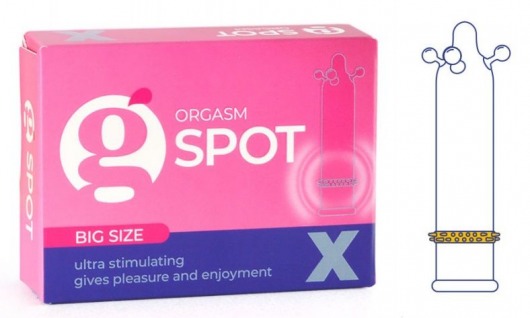 Стимулирующая насадка G-Spot X Big size - Sitabella - купить с доставкой в Люберцах