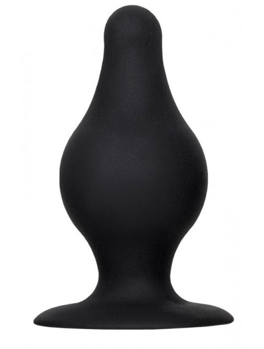Черная анальная втулка Spade S - 8 см. - Erotist Adult Toys