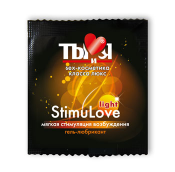 Разогревающий гель-лубрикант Stimulove Light в одноразовой упаковке - 4 гр. - Биоритм - купить с доставкой в Люберцах