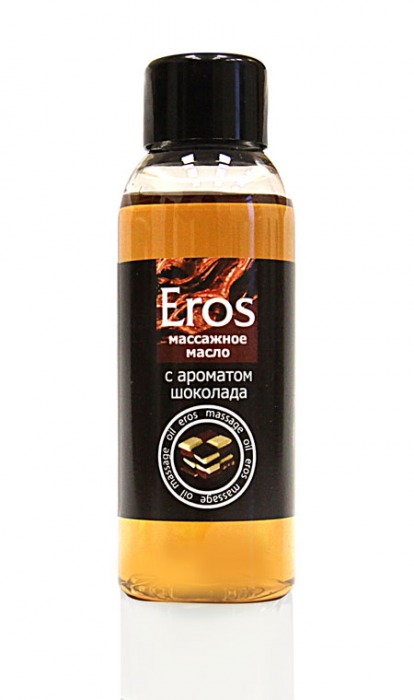 Масло массажное Eros tasty с ароматом шоколада - 50 мл. - Биоритм - купить с доставкой в Люберцах