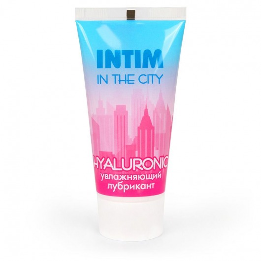 Увлажняющий лубрикант на водной основе Intim in the city Hyaluronic - 60 гр. - Биоритм - купить с доставкой в Люберцах