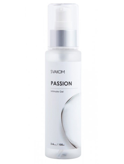 Смазка на водной основе Passion Intimate Gel - 100 мл. - Svakom - купить с доставкой в Люберцах