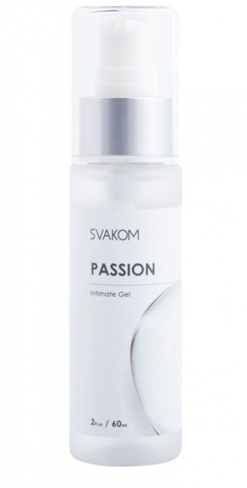 Смазка на водной основе Passion Intimate Gel - 60 мл. - Svakom - купить с доставкой в Люберцах