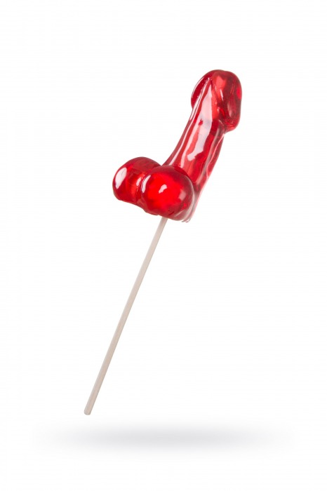Красный леденец в форме фаллоса со вкусом виски - Sosuчki - купить с доставкой в Люберцах