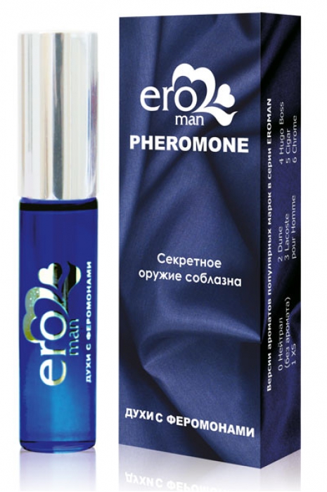Мужские духи с феромонами без запаха Eroman Нейтрал - 10 мл. -  - Магазин феромонов в Люберцах