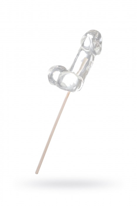 Прозрачный леденец в форме фаллоса со вкусом пина колады - Sosuчki - купить с доставкой в Люберцах
