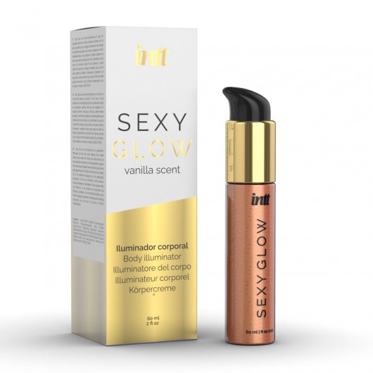 Лосьон-крем для тела с блестками Sexy Glow - 60 мл. -  - Магазин феромонов в Люберцах
