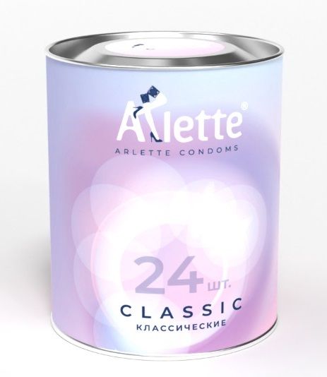 Классические презервативы Arlette Classic - 24 шт. - Arlette - купить с доставкой в Люберцах