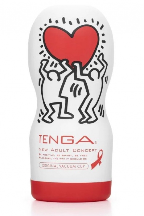 Мастурбатор Keith Haring Cup Deep Throat - Tenga - в Люберцах купить с доставкой