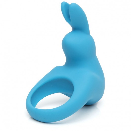 Голубое эрекционное виброкольцо Happy Rabbit Rechargeable Rabbit Cock Ring - Happy Rabbit - в Люберцах купить с доставкой