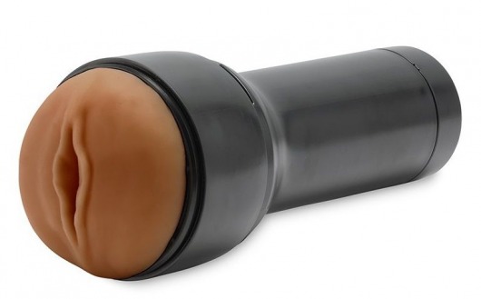 Коричневый мастурбатор-вагина Feel Stroker - Kiiroo - в Люберцах купить с доставкой