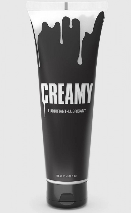Смазка на водной основе Creamy с консистенцией спермы - 150 мл. - Strap-on-me - купить с доставкой в Люберцах