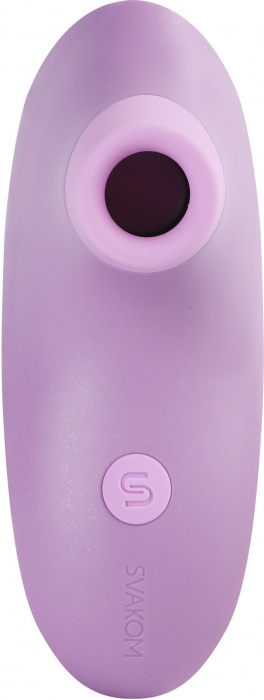 Фиолетовый мембранно-волновой клиторальный стимулятор Pulse Lite Neo - Svakom