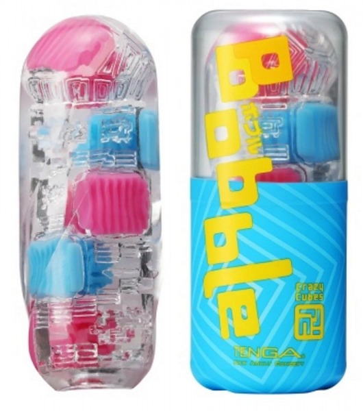Мастурбатор Tenga Bobble Crazy Cubes - Tenga - в Люберцах купить с доставкой