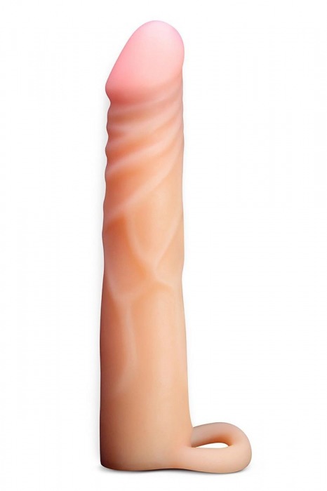 Телесная насадка на пенис Cock Xtender - 17,7 см. - Blush Novelties - в Люберцах купить с доставкой