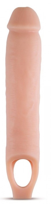Телесная насадка на пенис 11.5 Inch Cock Sheath Penis Extender - 29,2 см. - Blush Novelties - в Люберцах купить с доставкой