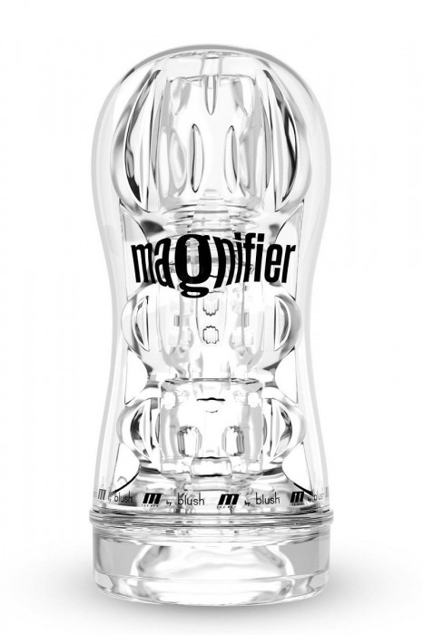 Прозрачный мастурбатор Soft and Wet Magnifier - Blush Novelties - в Люберцах купить с доставкой