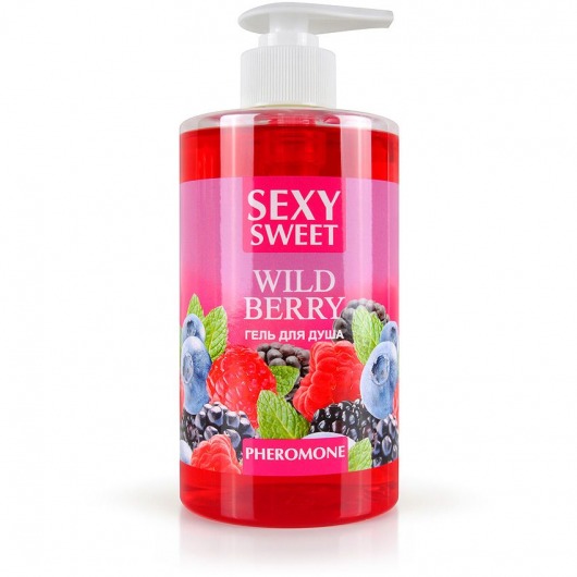 Гель для душа Sexy Sweet Wild Berry с ароматом лесных ягод и феромонами - 430 мл. -  - Магазин феромонов в Люберцах