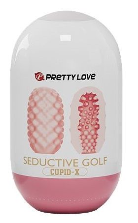 Розовый мастурбатор-яйцо Seductive Golf - Baile - в Люберцах купить с доставкой