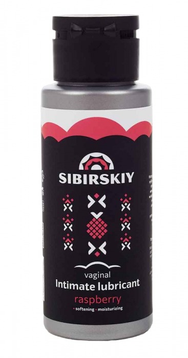 Интимный лубрикант на водной основе SIBIRSKIY с ароматом лесной малины - 100 мл. - Sibirskiy - купить с доставкой в Люберцах