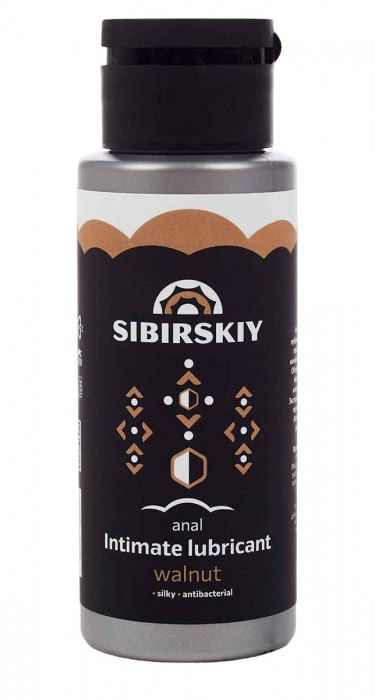 Анальный лубрикант на водной основе SIBIRSKIY с ароматом грецкого ореха - 100 мл. - Sibirskiy - купить с доставкой в Люберцах