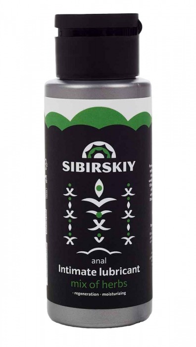 Анальный лубрикант на водной основе SIBIRSKIY с ароматом луговых трав - 100 мл. - Sibirskiy - купить с доставкой в Люберцах