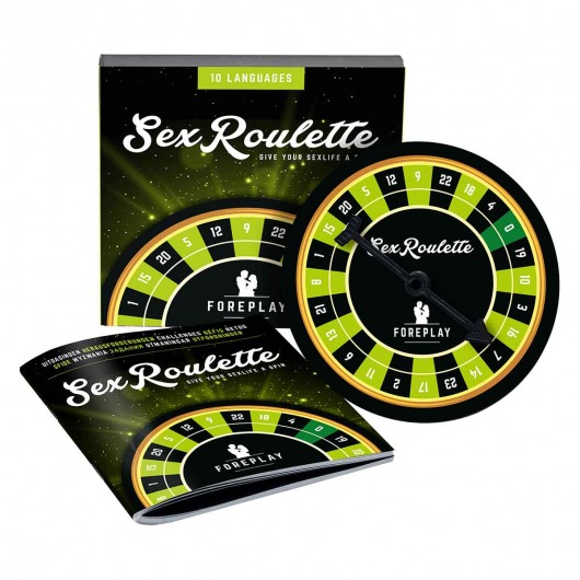 Настольная игра-рулетка Sex Roulette Foreplay - Tease&Please - купить с доставкой в Люберцах