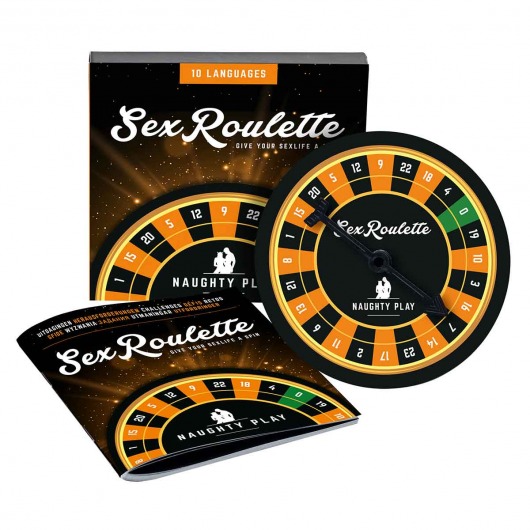 Настольная игра-рулетка Sex Roulette Naughty Play - Tease&Please - купить с доставкой в Люберцах