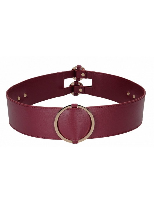 Бордовый ремень Halo Waist Belt - размер L-XL - Shots Media BV - купить с доставкой в Люберцах