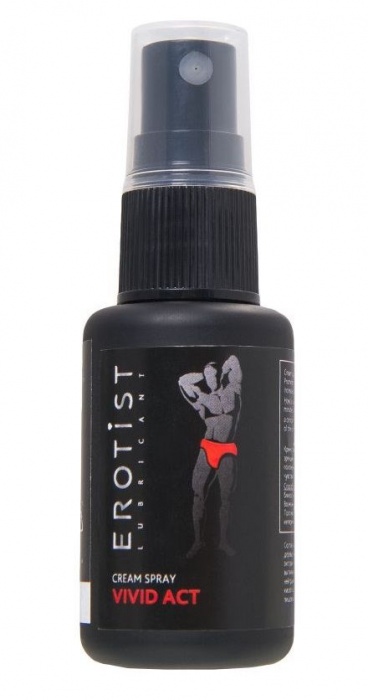 Возбуждающий крем-спрей для мужчин Erotist Vivid Act - 30 мл. - Erotist Lubricants - купить с доставкой в Люберцах