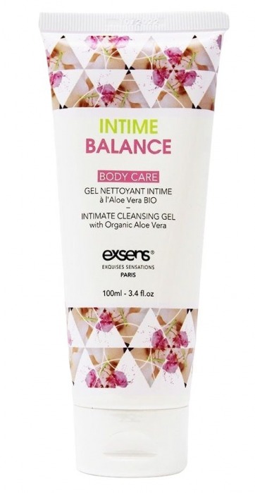 Интимный очищающий гель Intime Balance - 100 мл. - Exsens - купить с доставкой в Люберцах
