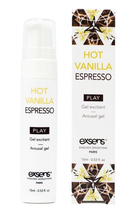 Возбуждающий гель Hot Vanilla Espresso Arousal Gel - 15 мл. - Exsens - купить с доставкой в Люберцах