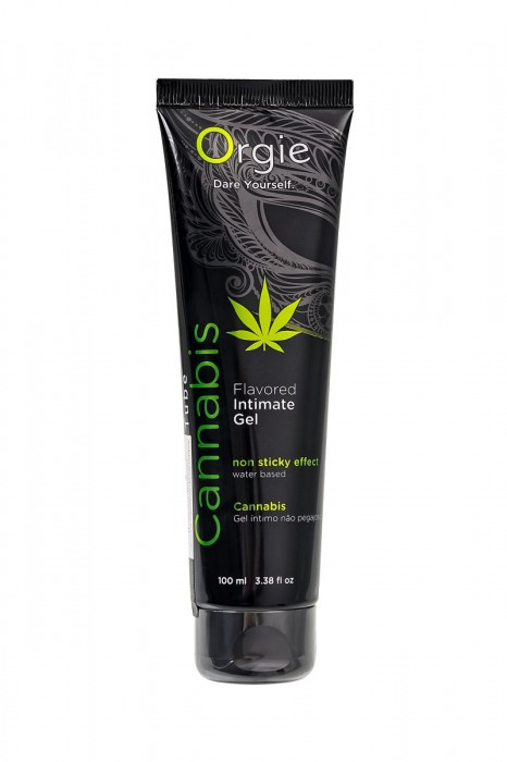 Интимный гель на водной основе ORGIE Lube Tube Cannabis - 100 мл. - ORGIE - купить с доставкой в Люберцах