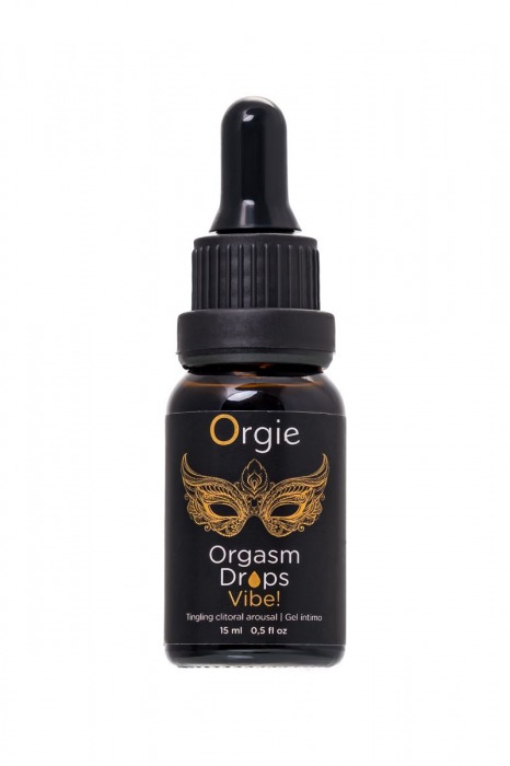 Возбуждающий гель для клитора ORGIE Orgasm Drops Vibe - 15 мл. - ORGIE - купить с доставкой в Люберцах