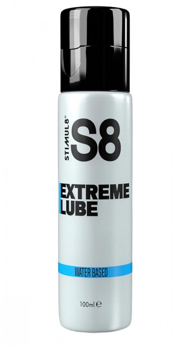 Лубрикант на водной основе S8 Extreme Lube - 100 мл. - Stimul8 - купить с доставкой в Люберцах