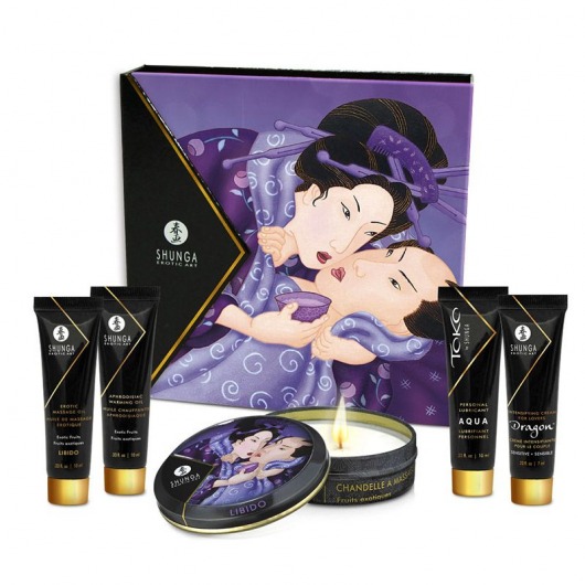Подарочный набор Geishas secret из 5 предметов - Shunga - купить с доставкой в Люберцах
